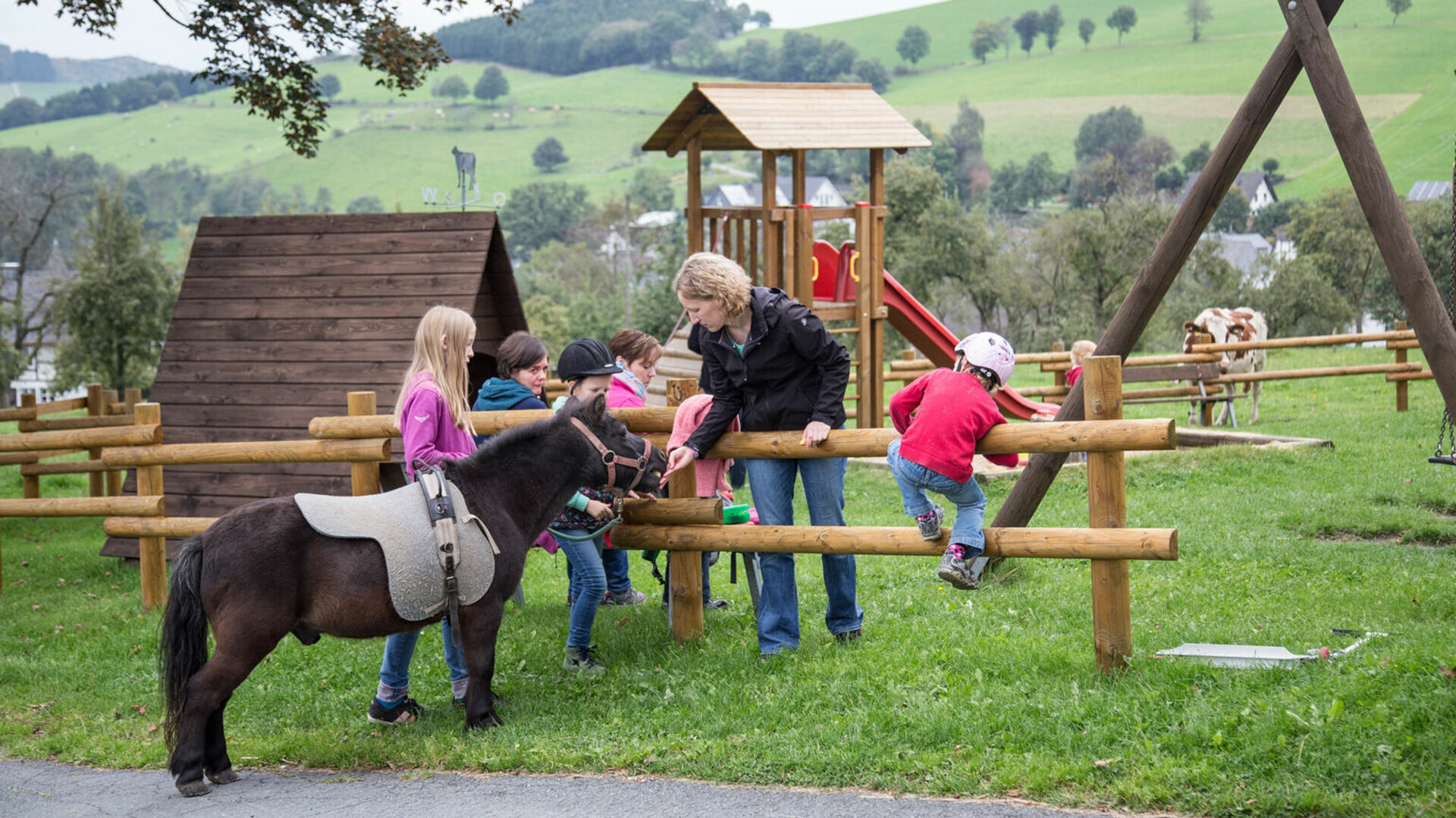 Baby- und kindgerechter Urlaub auf dem Ferienbauernhof Gördes im Schmallenberger Kinderland.